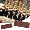 Mini Chess Shaped Ice Chocolate Sugar Cake Decor Silicone Cube Tray Chess Mold Kitchen Tool