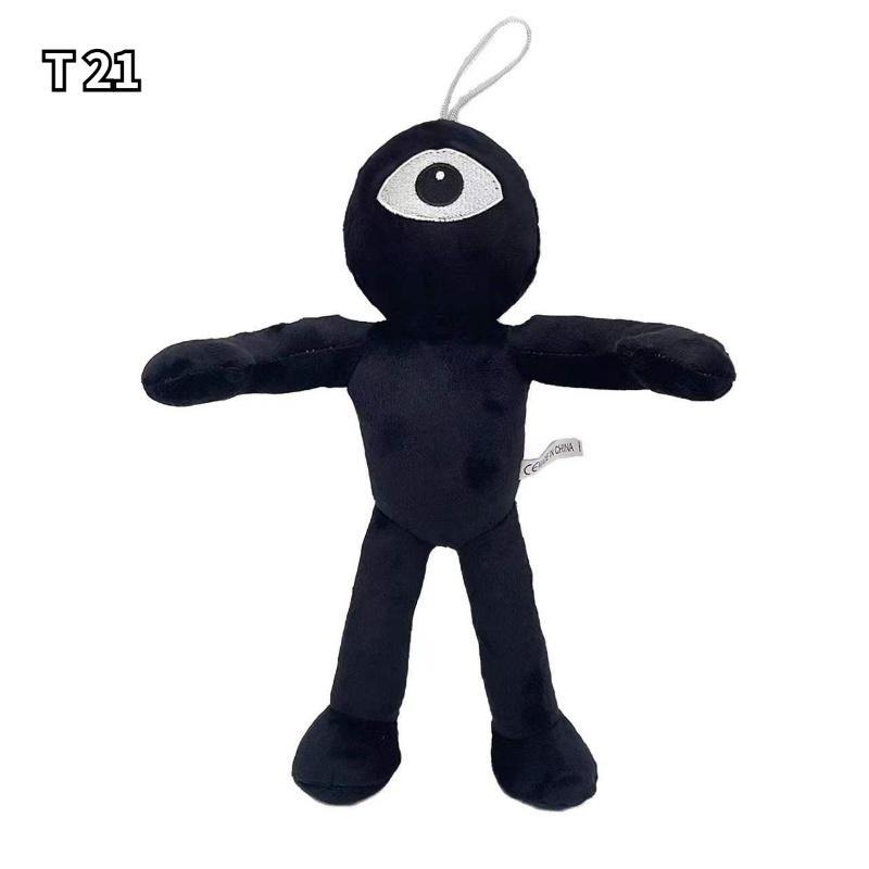 Rainbow Friends roblox, плюшевая игрушка, мультяшный игровой персонаж, кукла, кавайный синий монстр, мягкие игрушки для детей, рождественские подарки