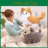 Soft Dog Cat Plush Toy Stuffed Animal Doll Kids Gift Cartoon Decoration Bedroom