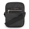 Men's Matte Black Shoulder Bag