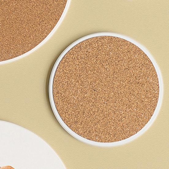 Стильная подставка для чашек с цветочным принтом, элегантный дизайн, теплоизоляция, водопоглощающий обеденный стол, круглый универсальный коврик для столовых приборов