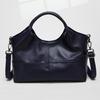 2025 Women's Soft Leather Shoulder Bag: Large Capacity, Fashionable Stitch Design, Perfect for Moms