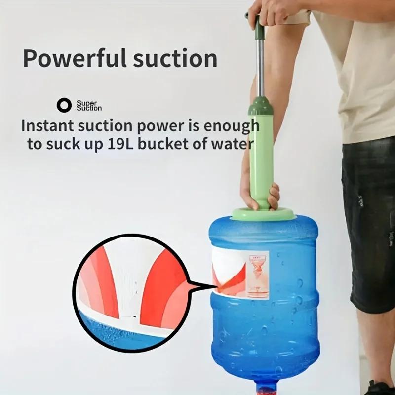 1pc Vacuum Leather Sucker Toilet Tool - Durable & Multipurpose Cleaner - Instantly Removes Kitchen & Bathroom Clogs