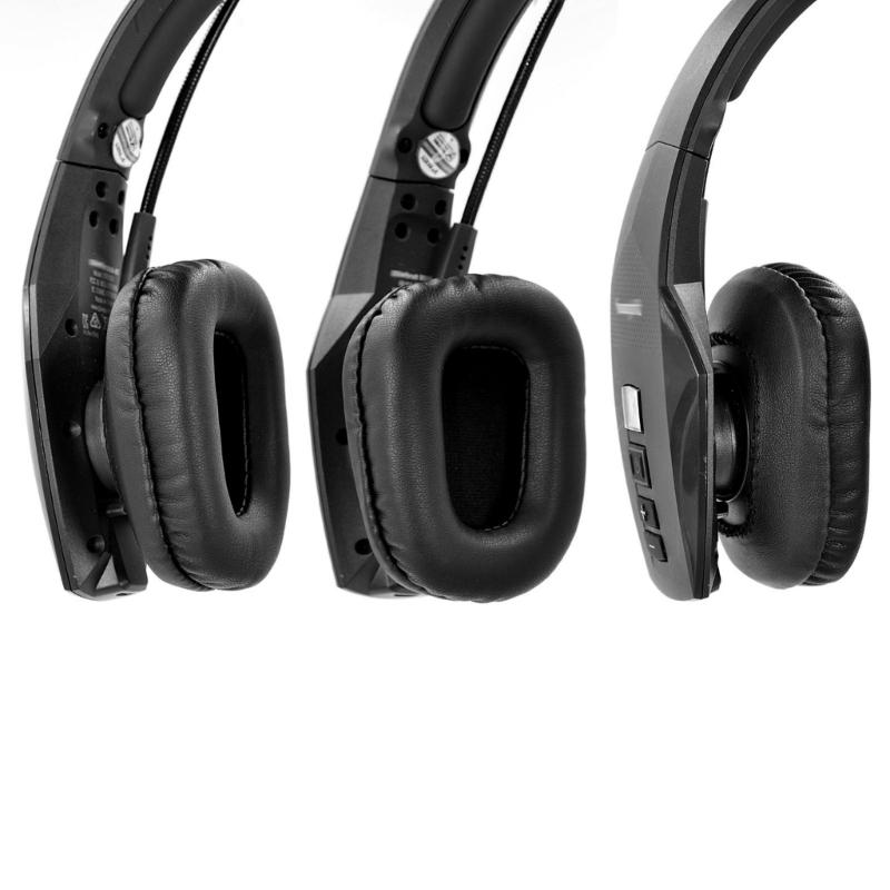 Protein Leather Ear Pad Soft Sponge Cushions Long Wear Comfort Noise Reduction Headphone Accessories for Vxi B550-XT