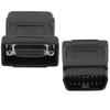 Vehicle Diagnosis Car Decoder OBD Connector OBD2‑16 Plug for Autoboss V30 DK80 Connector