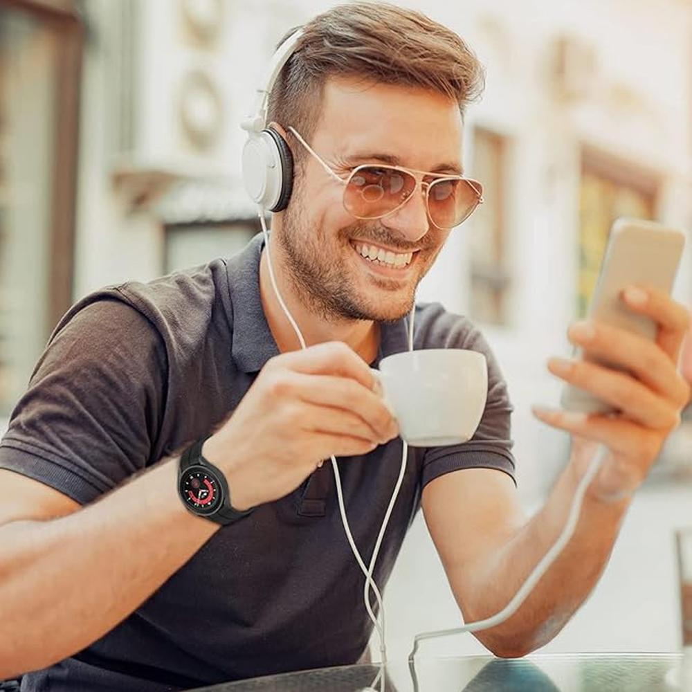 Ремешок для Samsung Watch 6 ремешок 7/4/5/5 Pro/4 6 classic 44мм 40мм Без зазоров Магнитный ремень Силиконовый браслет correa Galaxy Watch 7