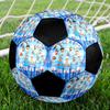 Manchester City Theme Size 5 Soccer Ball, Suitable for Both Indoor and Outdoor Matches, a Gift Suitable for Everyone.