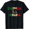 Ретро Chinga La Migra Флаг Мексики Bandera ICE Иммиграция Футболка