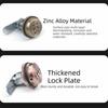 Multicolor Cabinet Lock Zinc Zinc Zinc Alloy File Drawer Locks Keyless Password Coded Lock  Mailbox
