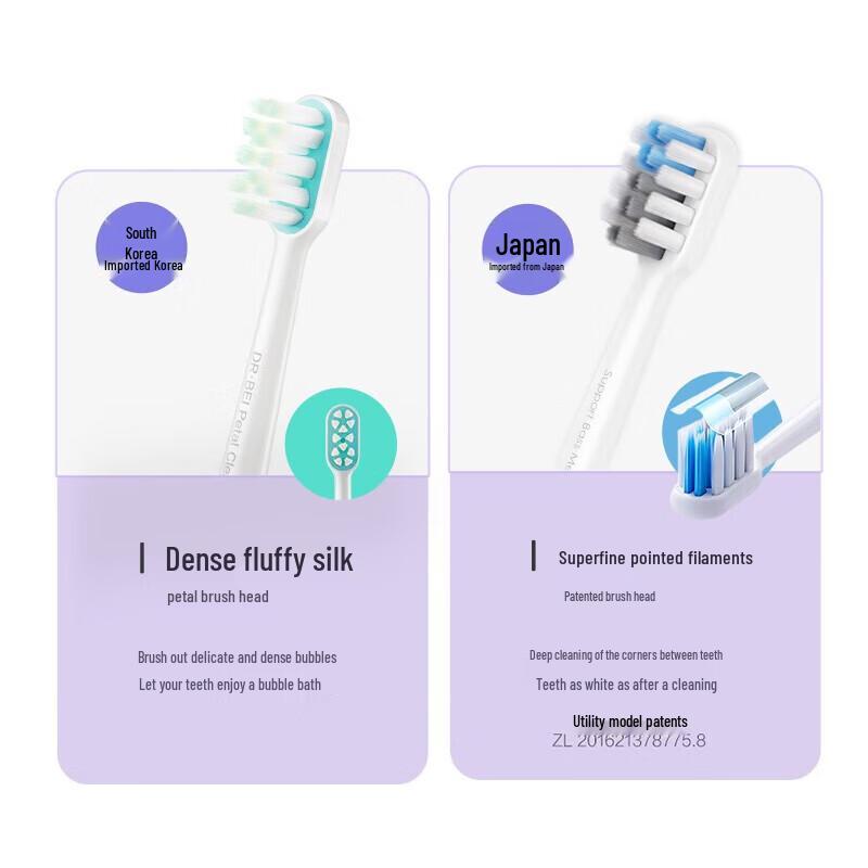 Dr. BEI E5 Portable Sonic Electric Toothbrush CN plug (adapter included)