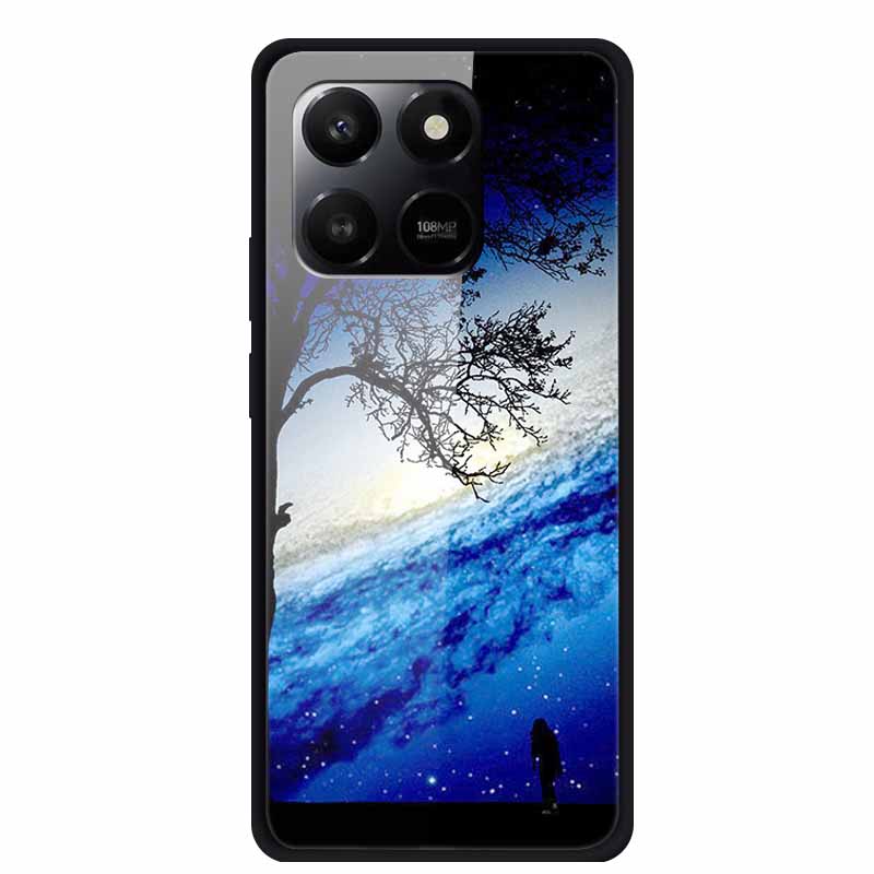 Стеклянная задняя крышка 6,77" для Honor 400 Smart X7d 2025 Чехол Закаленное стекло Чехол для Honor Play 10T 5G Чехол Защитные Fundas Чехлы