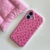 Розово-красный двухслойный противоударный чехол для iPhone 14/13 и Apple 17/16/15 ProMax
