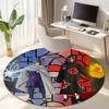 Famous cartoon NARUTO protagonist Uzumaki Naruto round carpet soft home decoration anti-slip door mat outdoor picnic mat carpet M3