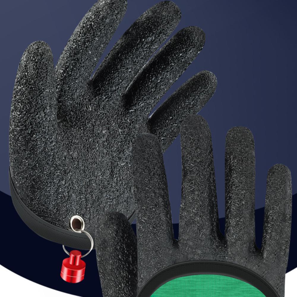Fish Grab Work Cutproof Glove Anti-Slip Full Finger Glove Fish Catching Gloves Fisherman Protect