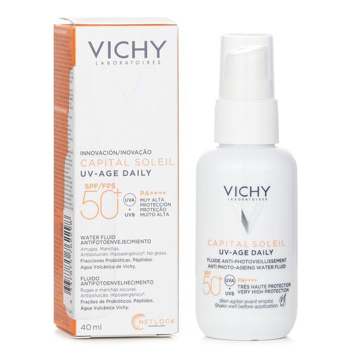Vichy Capital Soleil UV Age Ежедневный Водный Флюид против Фотостарения SPF 50 (Все типы кожи)