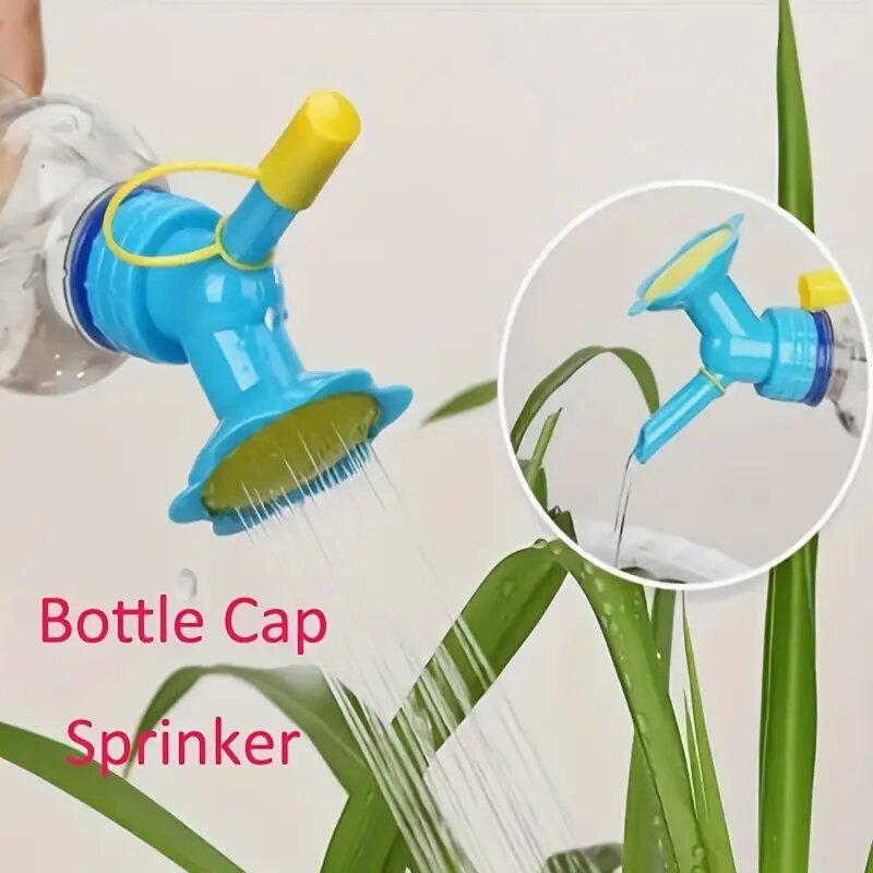 Beverage Bottle Bottle Cap Sprinkler Garden Tool Nozzle Plastic Sprinkler Seedlings Plant Flowers Watering Small Potted Long Spout Indoor Accessories