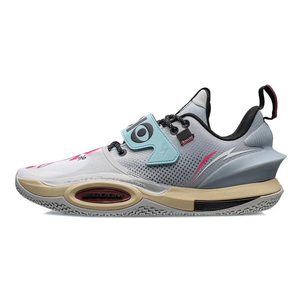 Li Ning All City 10 V2 Коллекция Wade Dreamer Нескользящие, Устойчивые к истиранию, Упругие Низкие Баскетбольные кроссовки ABAS059-12