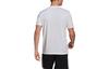 Adidas T Shirts Men's White Crew Neck Moderate Straight Fit GL3262