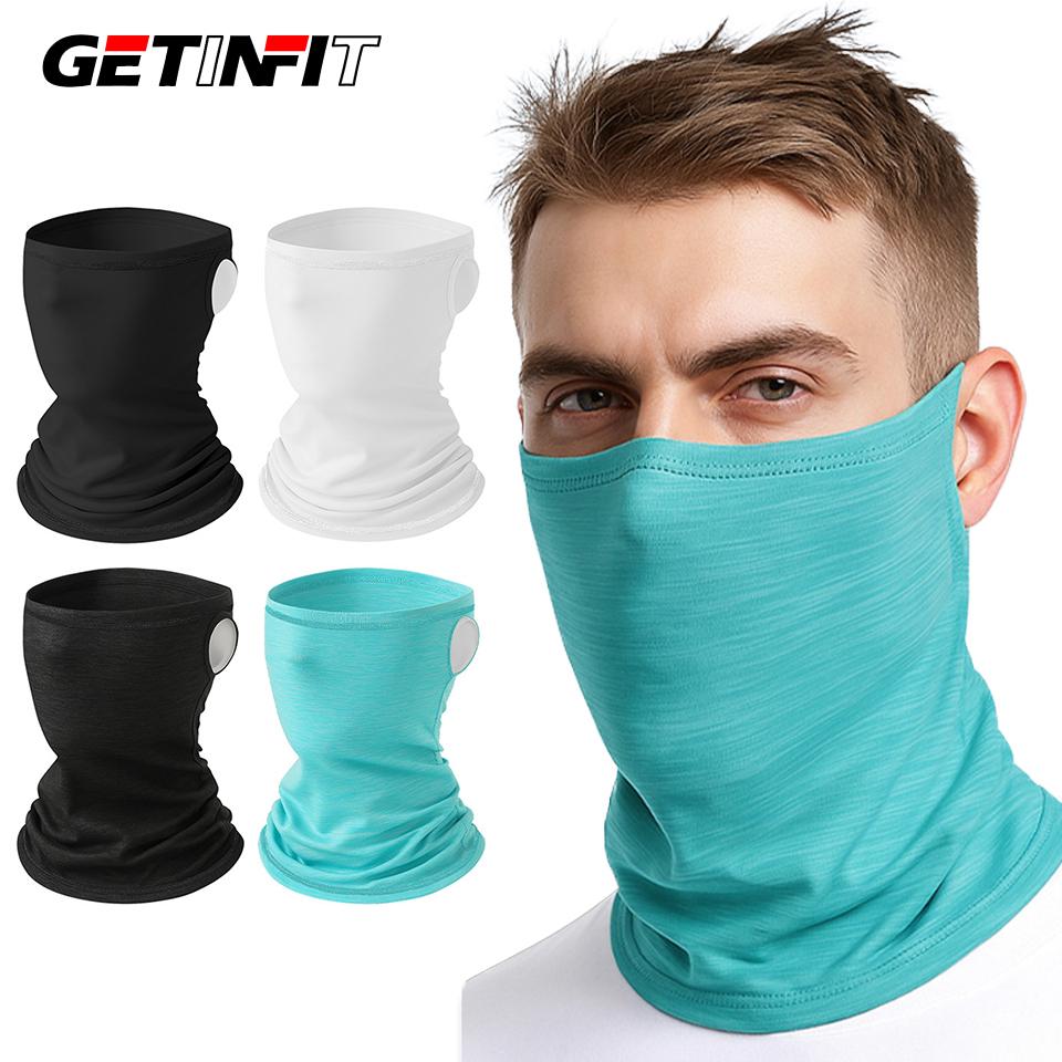 Getinfit 1 шт. Велосипедная маска Дышащий солнцезащитный шарф-вуаль для улицы, для commuting, спорта, рыбалки, альпинизма Мужская Женская Унисекс