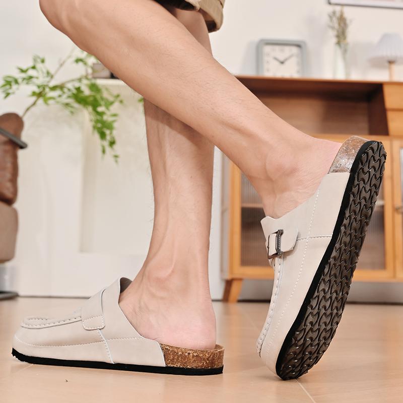 Классические мужские мягкие сабо, тапочки, повседневные сандалии