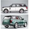 1/24 Land Rover Range Rover Suv Car Model Simulation Sound and Light Pull Back Alloy Car Collection Ornaments Boy Toy Car Gifts