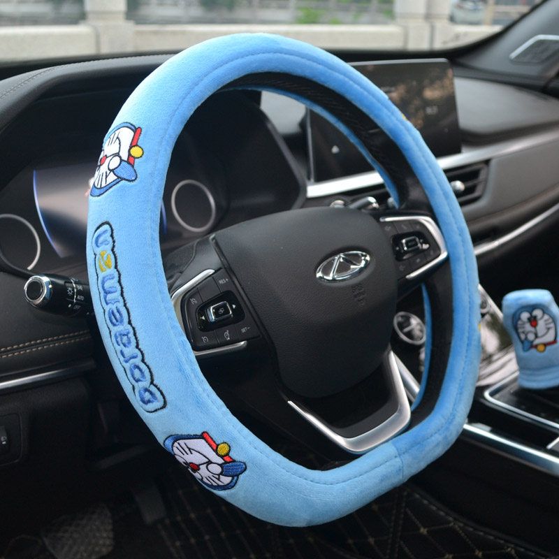 Plush Autumn And Winter Kitty Korean Cute Car