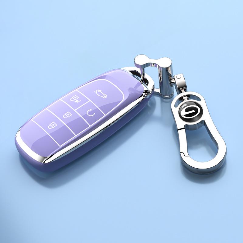 Чехол-брелок для ключей GAC AION S Защитный корпус Joyful Tech Версия 2023 Модель 630