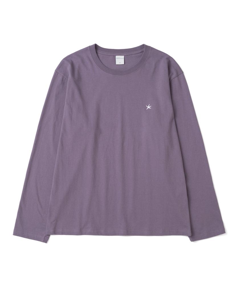THE COLDEST MOMENT Tcm Starfish Mini Logo Long Sleeve (Purple)