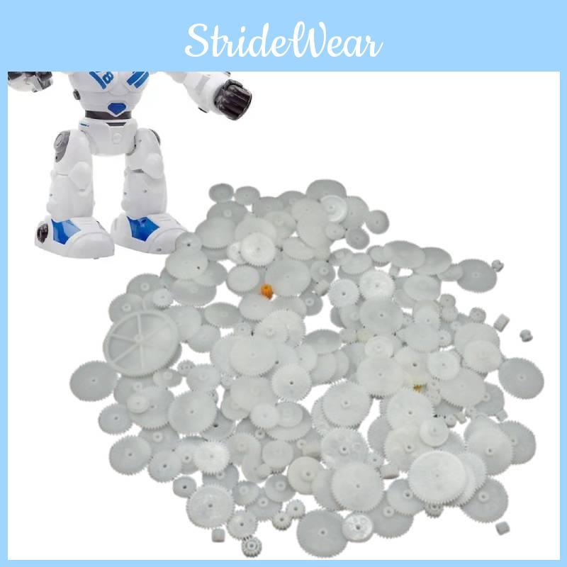 Ассорти Набор Пластиковых Шестерен Для Самодельных Моторизованных Игрушек, Включающий 200 Прочных Шестерен