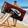 Custom Name SC Freiburg Print Beach Towel, Large Soft Quick Dry Towel for Beach Camping Swimming_xia