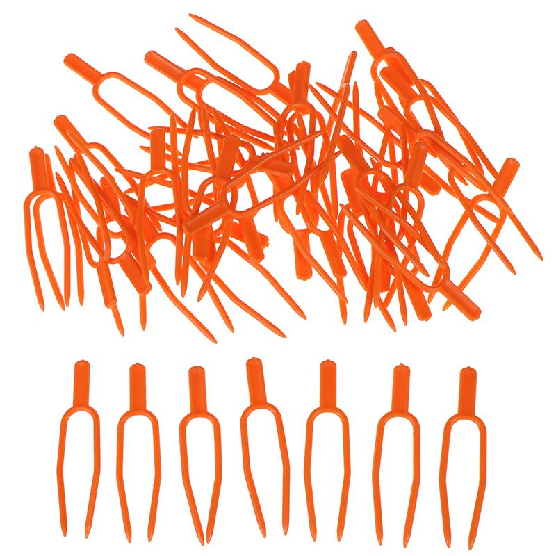 50 шт. Пластиковые зажимы для растений, фиксирующие зажимы, зажимы для клубники