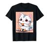 Вещи печатные Kawaii, кот, суши, милый, просо, японский, футболка