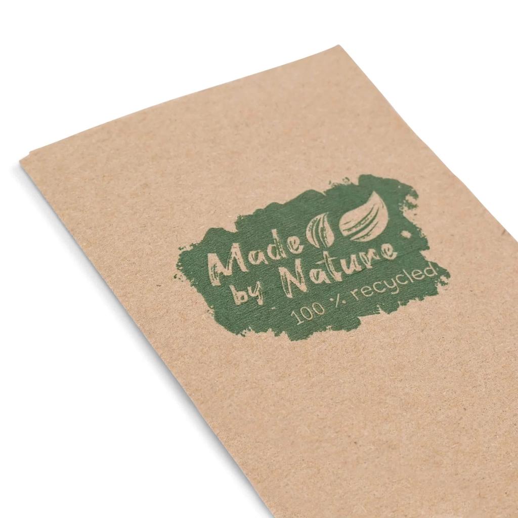 2-Ply Napkins "Recycled" 20 X 20 100 Pcs