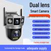 V380 Dual-lens Outdoor 4G Wireless Security Camera with Three Screens