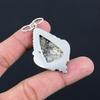 Серебро 925 Проба Ископаемый Коралл Грушевидной Формы Корень Чакры Дочь Свадебный Кулон Украшение