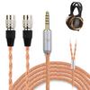 Okcsc ZT16 Headphone Cable 4 Pin XLR Terminal Ether Replacement Cable for 16 Core Pure Copper For Dan Clark Audio Compatible with Ether Alpha Dog