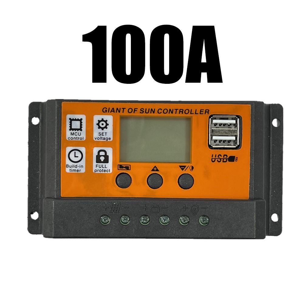 Контроллер солнечной зарядки с двумя портами USB, изысканная панель