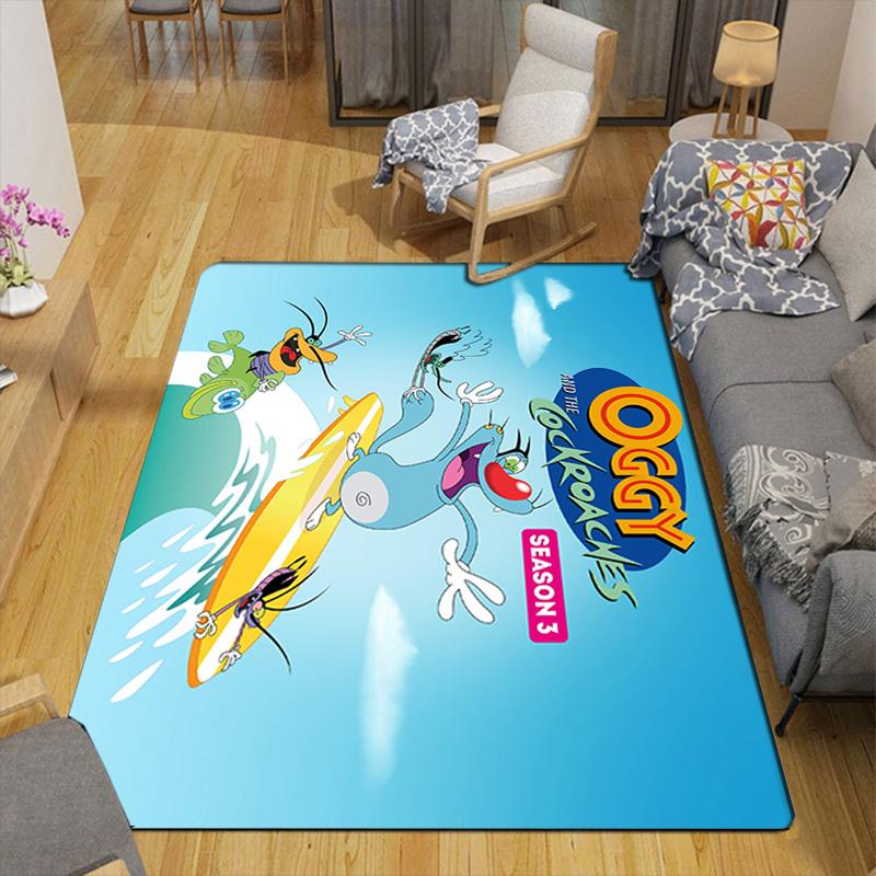 Oggy Rug Floor Mat for Living Room or Bedroom Soft and Comfortable Carpet a Gift for Birthday and Holiday.NFF0928127