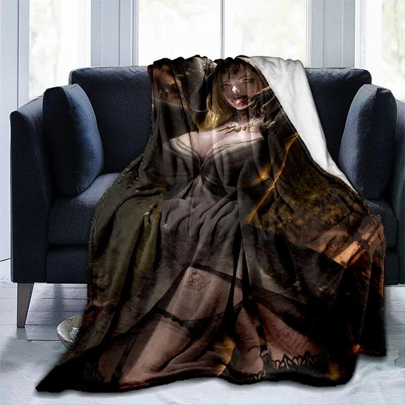 Hot Body Anime Sexy Girl Modern Blanket Flannel Soft Plush Sofa Bed Throwing Cartoon Blankets for Beds Gifts Dropshipping