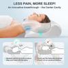 2025 Latest Ergonomic Memory Foam Pillow Helps Sleep, Protects Neck Cervical Vertebrae Surgery Neck Pillows To Sleep At Home