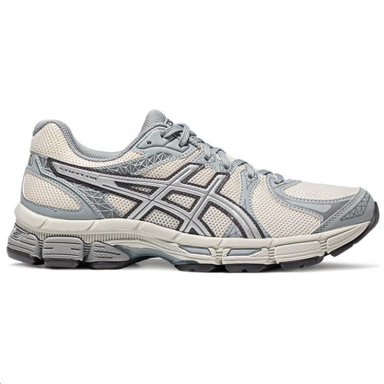 Asics Gel-Exalt 2 Удобные повседневные тканевые кроссовки с низким верхом для бега Женские кроссовки Белый Серый Серебристый 1012B868-101