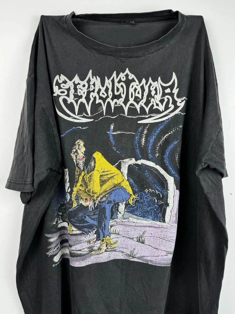 Sepultura Escape to the Void Виноградная синяя футболка Черная Унисекс S-5XL EM1233 Унисекс футболка