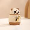 Restaurant Decorative PP Panda Cat Unique Cute Toothpick Holder Storage Box Container Jar Toothpick Dispenser