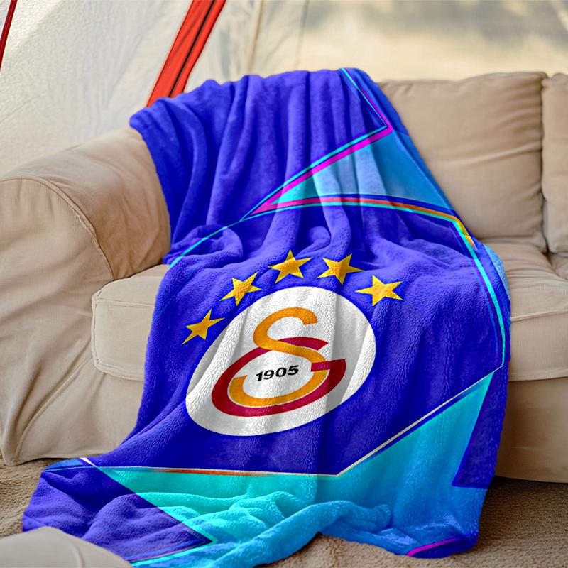 Galatasaray SK Blanket, Valentine's Day, Halloween, Thanksgiving Gift Blankets, Home Blanket for Bed and Couch Use