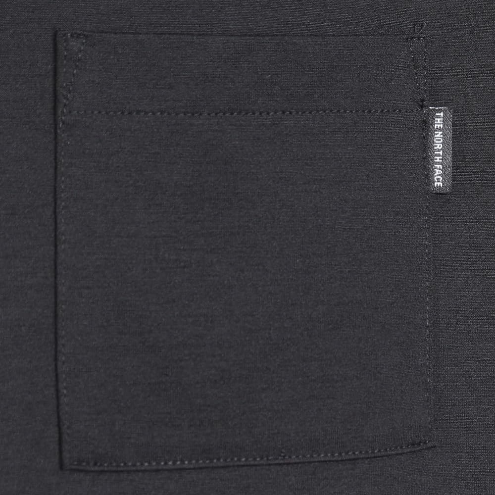 Футболка North Airy Pocket черного цвета с вырезом L [The Face] S/S