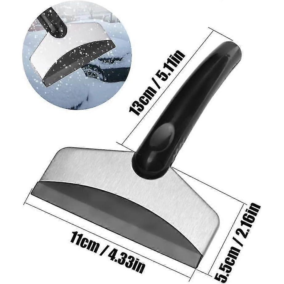 4 Pieces Ice Scratch For Car, Scraper For Windows And Snow, 11cm - DD