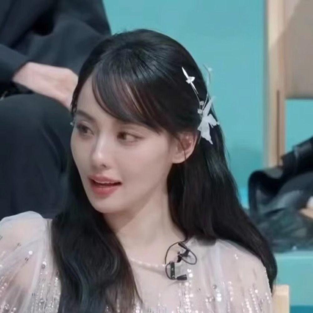 Hair Accessories Crystal Butterfly Hair Clip Side Clip Hair Scrunchies Girls