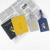 Customizable PU Leather Passport Cover with Hot Stamped Logo, Map, Luggage Tag, & Passport Holder Set