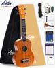 Aostin Austin Soprano Ukulele Mahogany Wood Set Including Instruction UMI-1 (8-piece Warranty, Tuner, Book, Etc.)