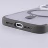Luxury Matte Translucent Magnetic Ring Bracket Bumper Case For iPhone 17 Pro Max 16 15 For Magsafe Wireless Charging Stand Cover